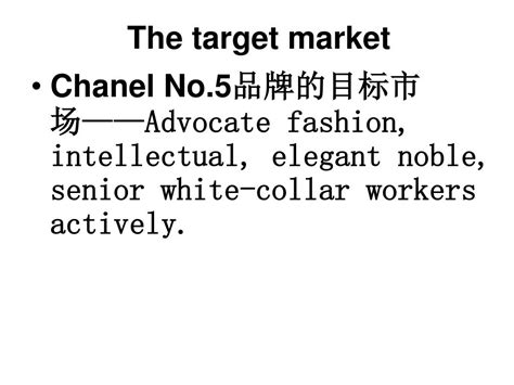 chanel behavioural segmentation|chanel target market.